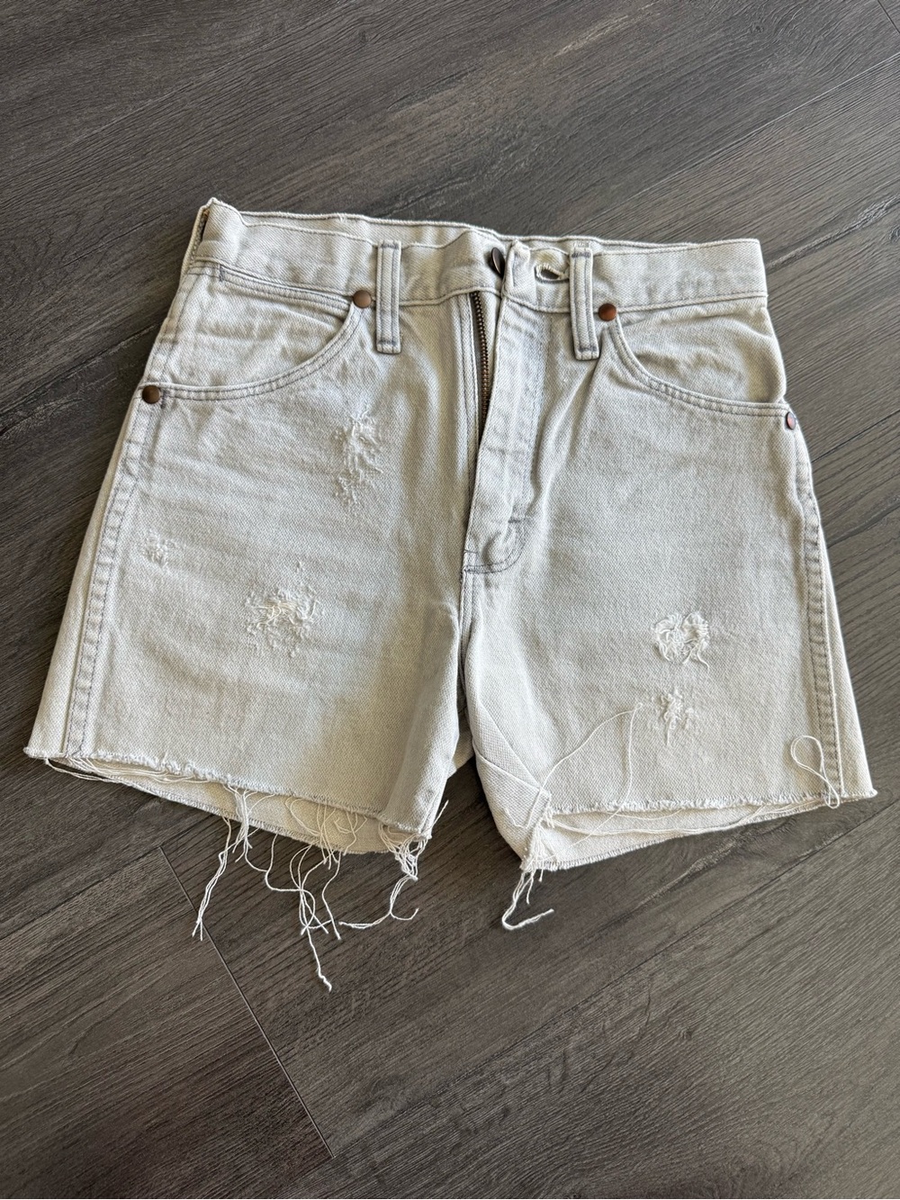 Vintage Wrangler Denim cut off shorts
